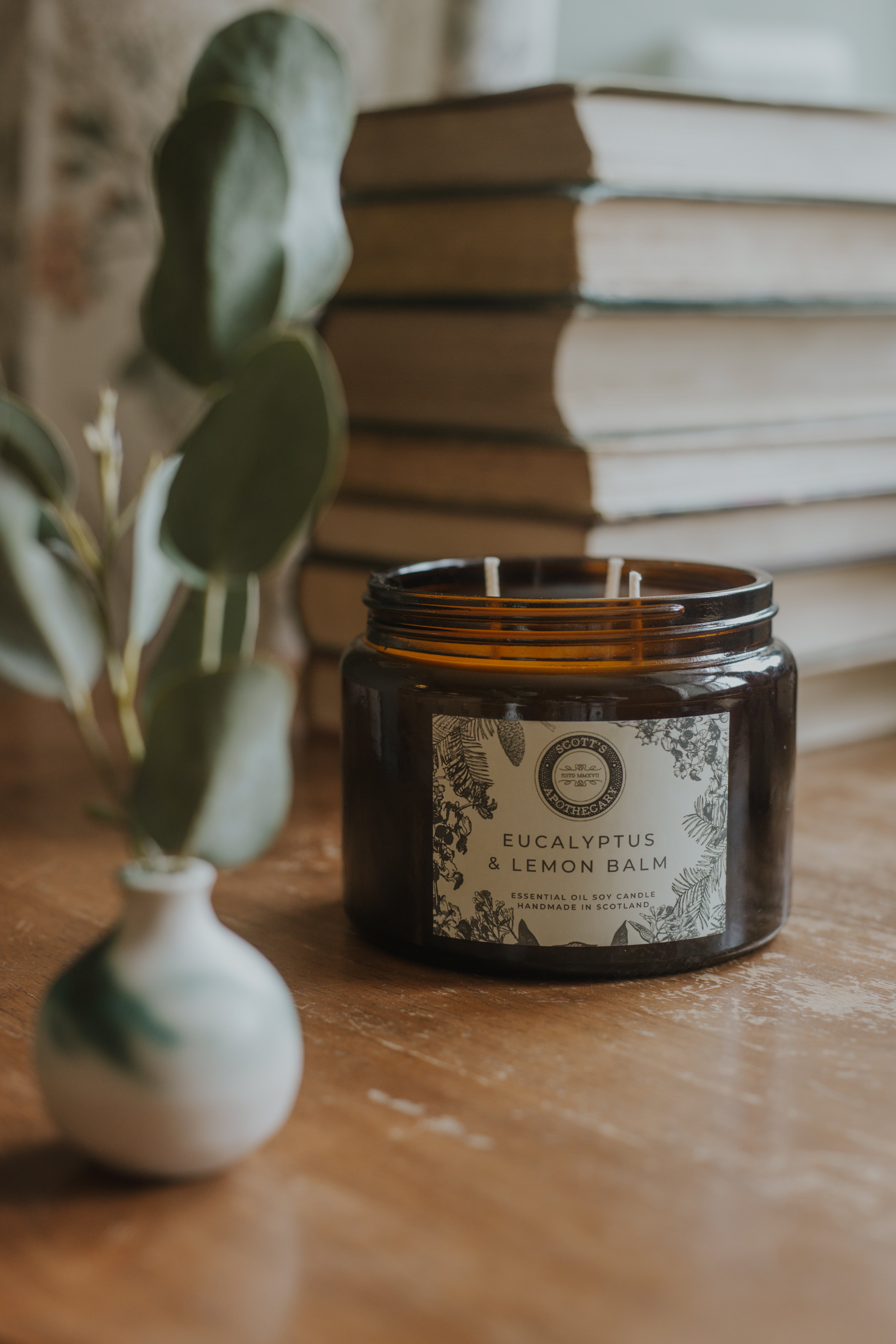 Eucalyptus & Lemon Balm Candle